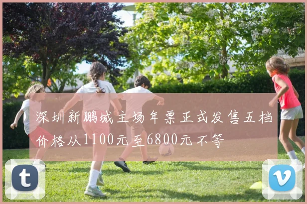 深圳新鹏城主场年票正式发售五档价格从1100元至6800元不等